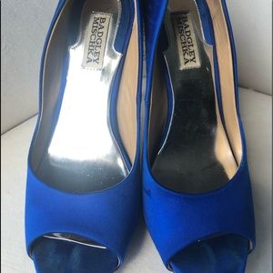 Bagley Mishka blue stone shoes